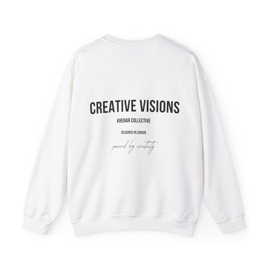 "CREATIVE VISIONS" WHITE AND BLACK