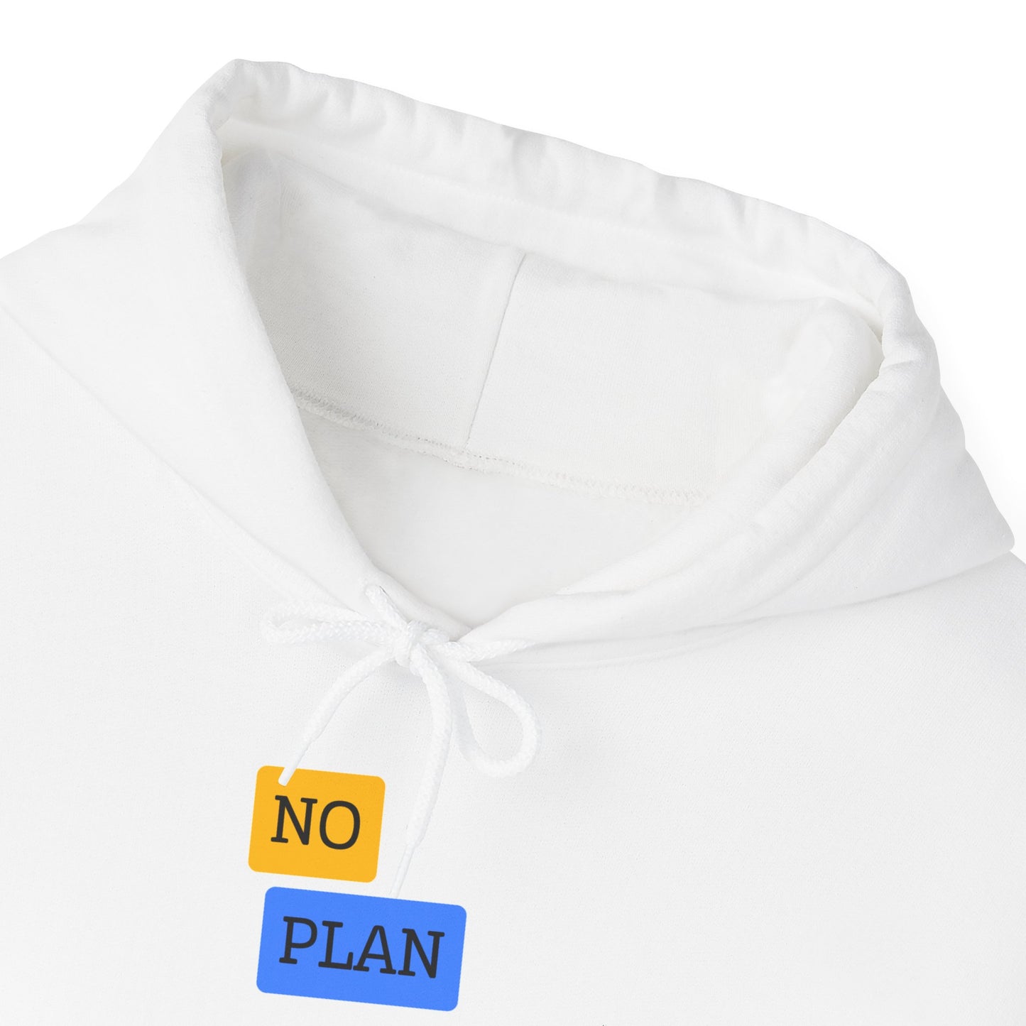 "NO PLAN" HOODIE